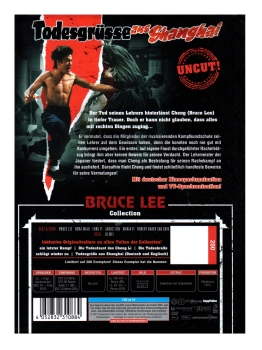 Bruce Lee - Mein letzter Kampf / Die Todeskralle schlägt wieder zu / Die Todesfaust des Cheng Li / Todesgrüsse aus Shanghai - 4 x Mediabook - Cover B - Blu-ray & DVD - Neu & OVP